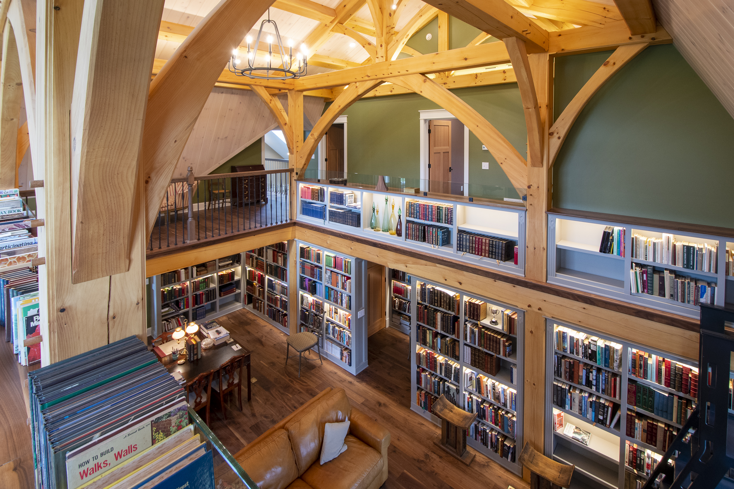 timber frame arch brace post and beam dream home