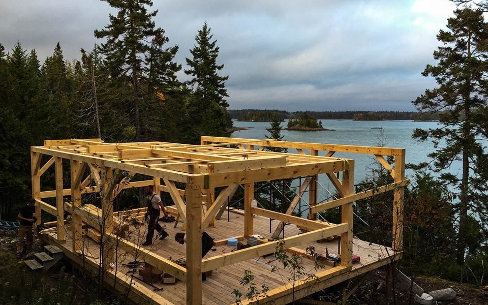 Waterfront Camp in Maine